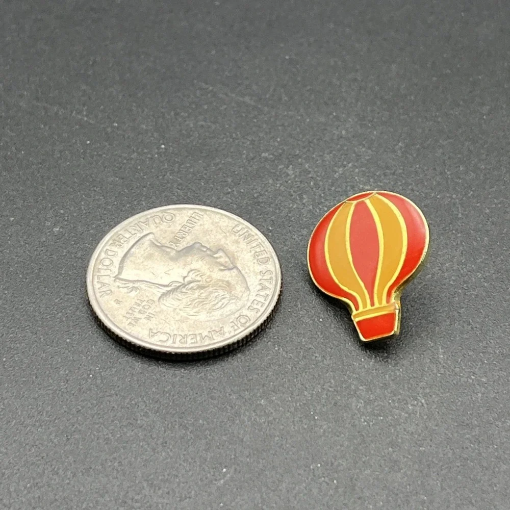 Hot Air Balloon Lapel Hat Pin